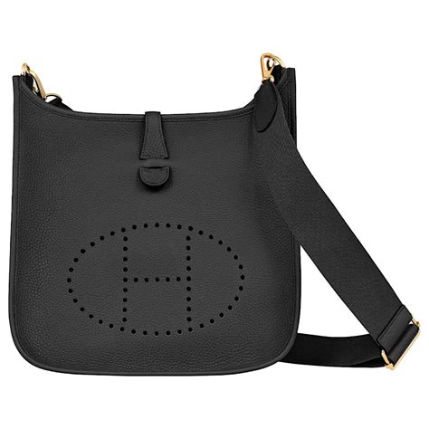 sac evelyne hermes noir|evelyne Hermes bag colors.